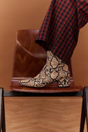 BOOTS JOEY EFFET SNAKE