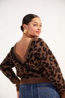 PULL MARIUS V LEOPARD