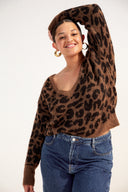 PULL MARIUS V LEOPARD