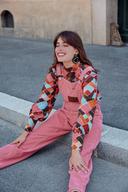 SALOPETTE RAMONA ROSE