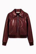 VESTE WILLY VINYLE MARRON