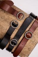 CEINTURE TORSADE NOIR