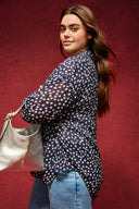 CHEMISE OMER BLUE DICE