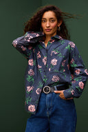 CHEMISE OMER FLEURS CHATEAU