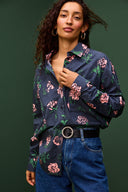 CHEMISE OMER FLEURS CHATEAU