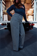 JEANS MARCO RAYURES NAVY