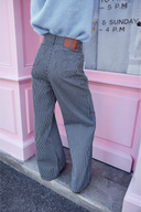 JEANS MARCO RAYURES NAVY