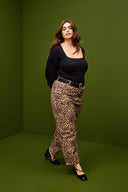 JEANS NELSON LÉOPARD