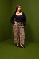 JEANS NELSON LÉOPARD