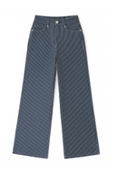 JEANS MARCO RAYURES NAVY