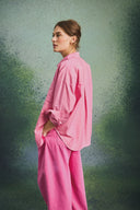 OMER SHIRT PINK STRIPES