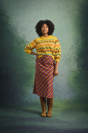 JUPE SYLVETTE CARREAUX