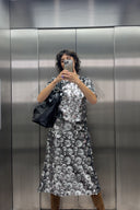 JUPE NANA SEQUINS FLEURS