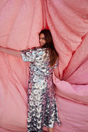 JUPE NANA SEQUINS FLEURS