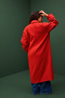 MANTEAU DARIO ROUGE