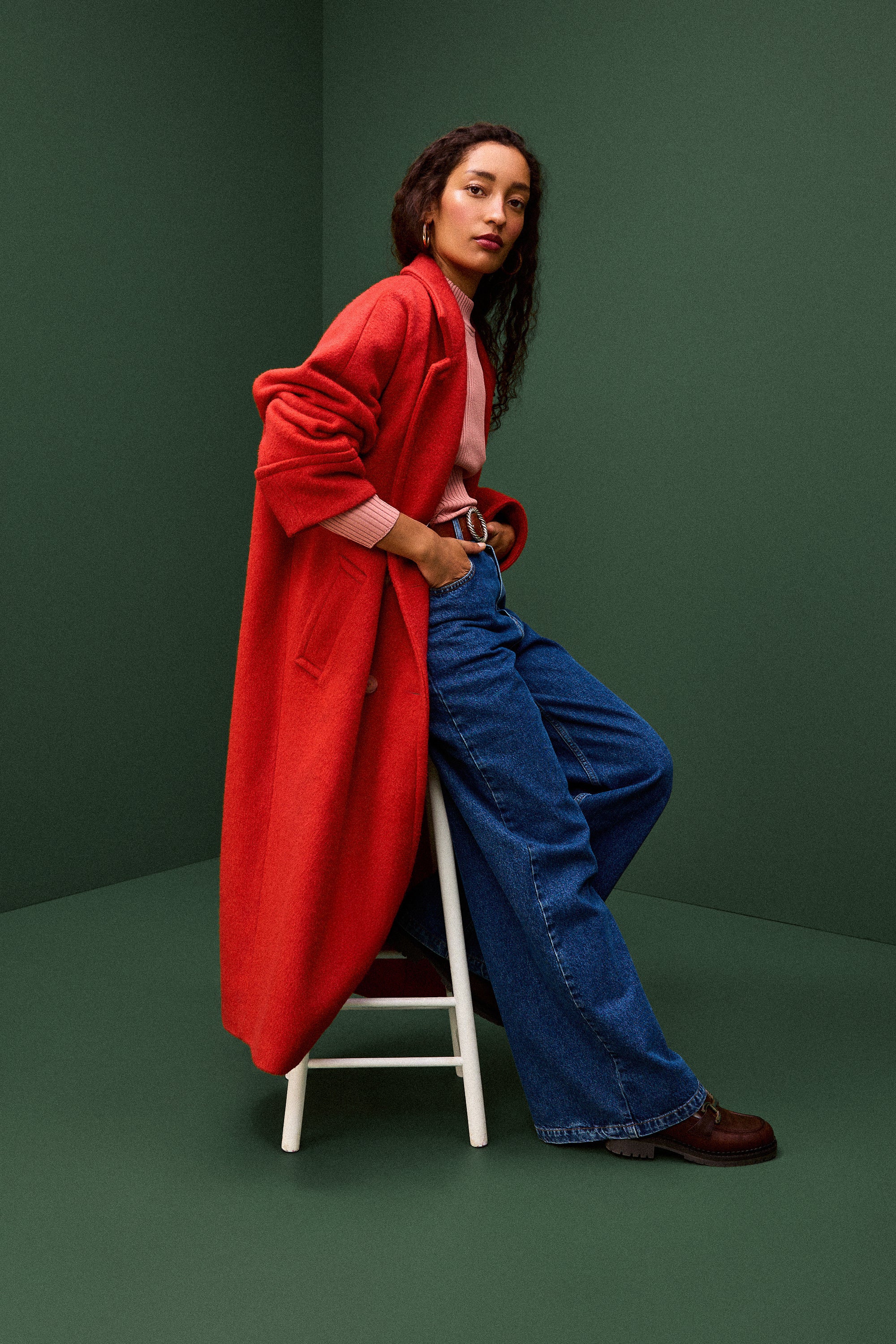 RED DARIO COAT – Make My Lemonade