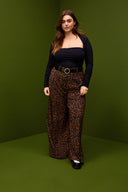 PANTALON HARYA LÉOPARD