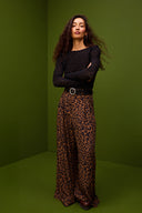 PANTALON HARYA LÉOPARD