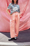 PANTALON NOE SATIN ROSE