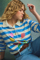 POLO ELIOT RAYURES BLEUES