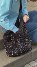 SAC GISELE SEQUINS NOIR