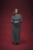 ROBE ELISABETH BLUE DICE