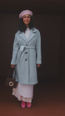 MANTEAU RAY BLEU CIEL