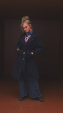 MANTEAU RAY BLEU MARINE