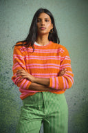 PULL RICO RAYURES ROSES