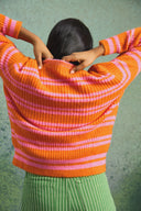 PULL RICO RAYURES ROSES