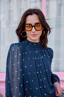 ROBE ROMINA SPADES BLEU