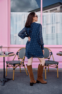 ROBE ROMINA SPADES BLEU