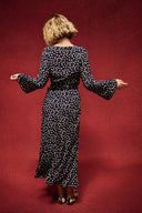 ROBE ELISABETH BLUE DICE