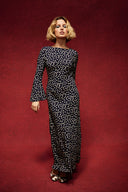 ROBE ELISABETH BLUE DICE