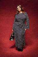 ROBE ELISABETH BLUE DICE