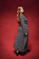 ROBE ELISABETH BLUE DICE