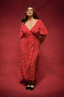 ROBE LOULOU RED DICE