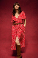 ROBE LOULOU RED DICE