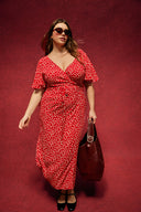 ROBE LOULOU RED DICE