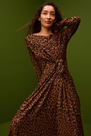 ANNIE LEOPARD DRESS