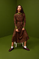 ANNIE LEOPARD DRESS