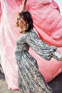 NATACHA SEQUIN DISCO DRESS