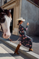 ROBE MADISON FLEURS CHATEAU