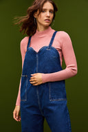 HEDWIGE DENIM OVERALLS