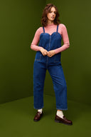 HEDWIGE DENIM OVERALLS
