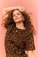 T-SHIRT RICKY LEOPARD MML