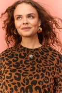 T-SHIRT RICKY LEOPARD MML