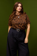 T-SHIRT RICKY NEW LÉOPARD