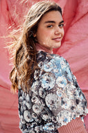 TOP SONIA SEQUINS FLEURS