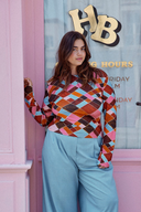 TOP PENNYLI ARLEQUIN